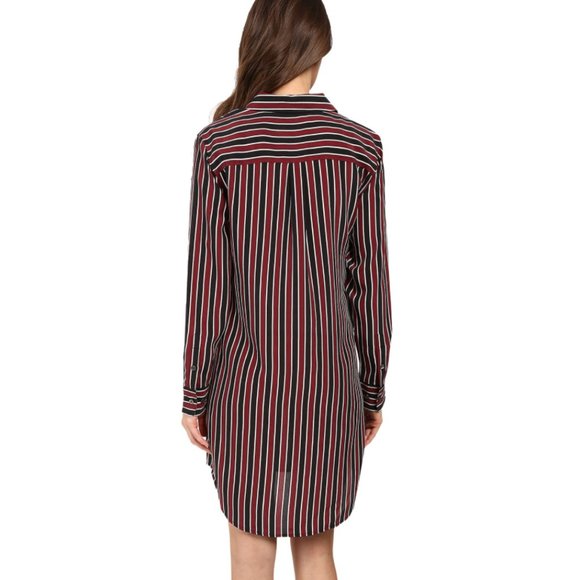 Equipment Slim Signature Stripe Dress - Picture 3 of 4